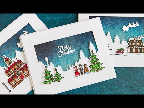 Partial Die Cut Window With Border Dies