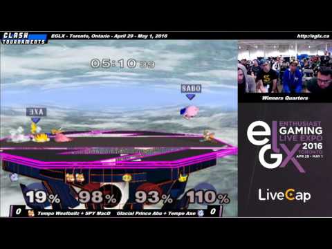 EGLX - Westballz + MacD vs Axe + Prince Abu - SSBM