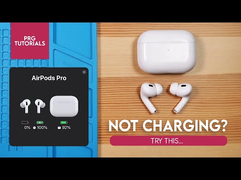 How To Fix Airpod's Not Charging ( All Versions )