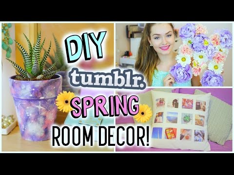 DIY Tumblr Spring Room Decor | Cheap & Easy! Video