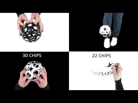 Vorschau: Konstruktionsspiel 60 Binabo Chips – schwarzweiß