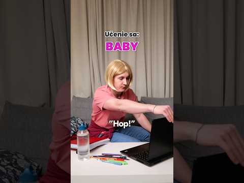 Baby vs. Chalani 🤷‍♀️🤷‍♂️ (pri učení) #branocevela #girls #boys #school #relatable #humor #viral