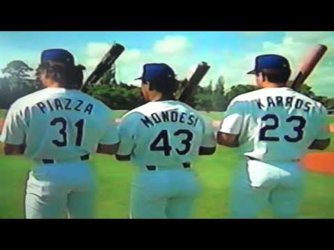 Raul Mondesi Receives Rookie of the Year Award! Los Angeles Dodgers