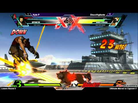 The Beatdown 17 - UMvC3 L3 - Kyle P VS DiscoVigilante