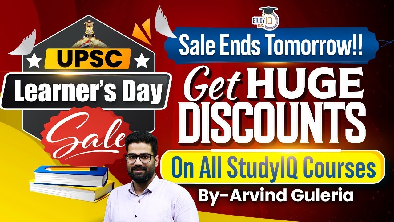 Crack UPSC with StudyIQ's Sale Get | Huge Discounts on all UPSC Courses