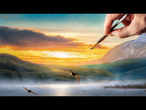 How to Paint Realistic Skies and Sunlight