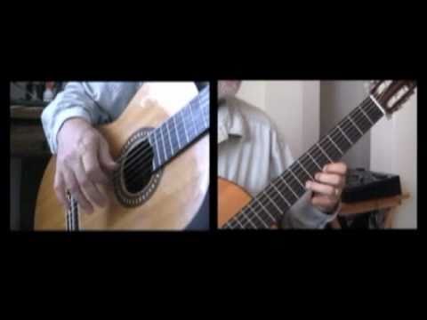How to play Mi Favorita - Learn to Play Classical Guitar via Webcam Lessons