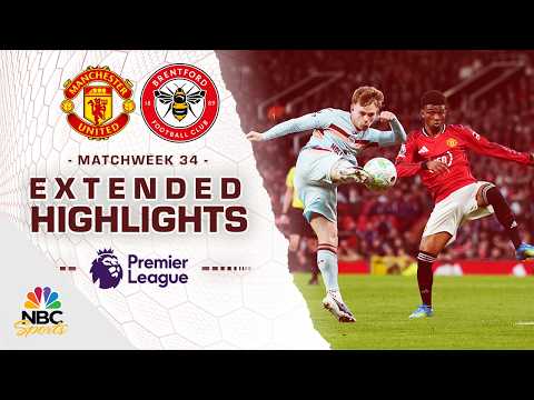 Manchester United v. Brentford | PREMIER LEAGUE HIGHLIGHTS | 4/27/2026 | NBC Sports