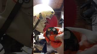 How to fix laser on Ryobi 10 inch miter saw