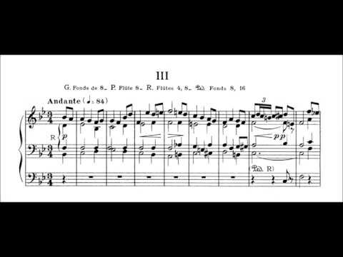 Widor: 2. Symphonie op. 13 Nr. 2 - III. Andante