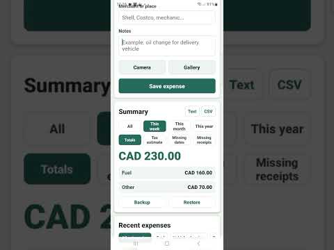GigFolio Expense Tracker video thumbnail