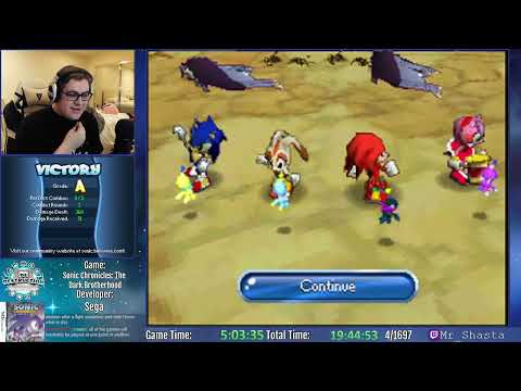 DS Destruction #4/1697: Sonic Chronicles: The Dark Brotherhood Part 2