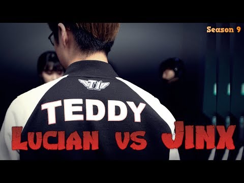 SKT Teddy Stream Lucian vs Jinx Adc - LoL Season 9 KR Ranked | League of Legends Replays