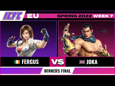 Fergus (Asuka) vs. Joka (Feng) Winners Final - ICFC EU Tekken 7 Spring 2022 Week 7