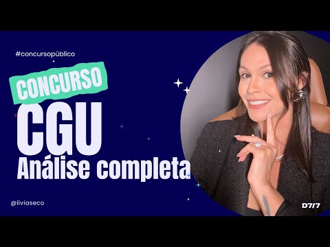 🔥CONCURSO CGU | 550 vagas solicitadas para Auditor (nível superior) e Técnico (nível médio)