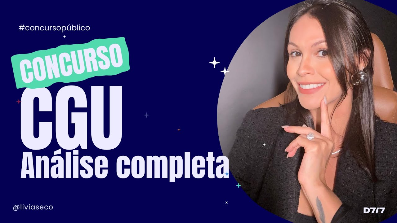 🔥CONCURSO CGU | 550 vagas solicitadas para Auditor (nível superior) e Técnico (nível médio)