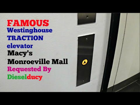 Westinghouse TRACTION elevator - Macy's - Monroeville Mall - Monroeville, PA