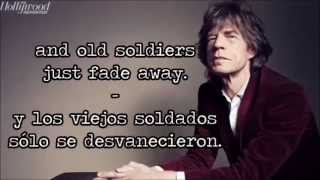 Mick Jagger - Old Habits Die Hard (lyrics english / spanish)