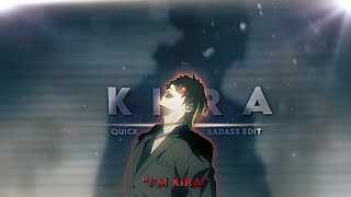 Death Note - Kira Edit/AMV!  Very Quick (+Project 