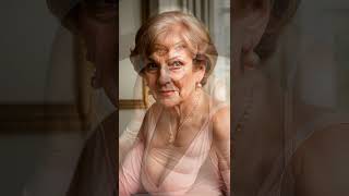 Natural Older Women (Over 60) | Peach Bodysuit