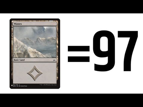 Commander Deck with 97 Wastes