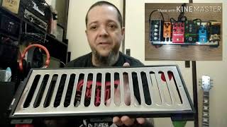 Dica: Bom, Bonitoe Barato - Pedalboard de Ralo, faça o seu vc mesmo!!!