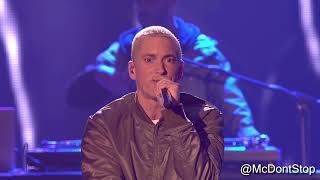 Eminem Berzerk &amp; Rap God Live 4K [2013 MTV Europe Music Awards] (Amsterdam)