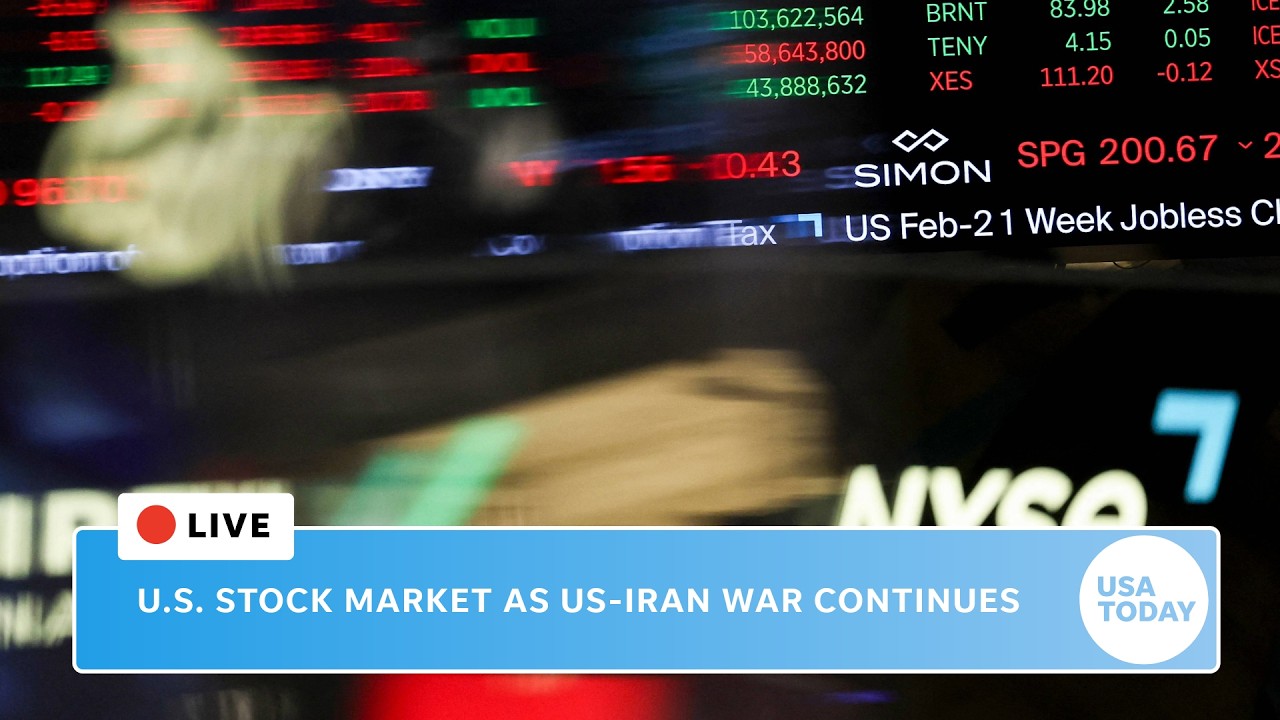 Live: U.S. Stock markets open for trading as US-Iran war drives up oil and gas prices