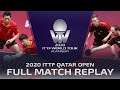 FULL MATCH XU Xin MA Long Vs PITCHFORD Liam DRINKHALL Paul MD F 2020 ITTF Qatar Open