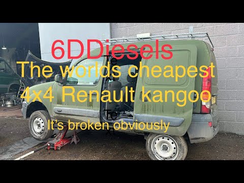 The worlds cheapest 4x4 renault kangoo van