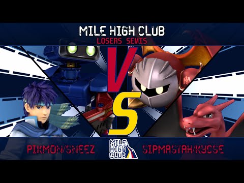 Mile High Club Doubles - Losers Semi-Finals - Sneez and Pikmon vs SipMastah and Kysce