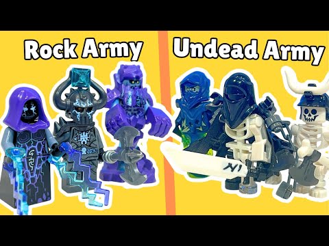 I Made a Epic Battle Between My Rock and Undead Armies