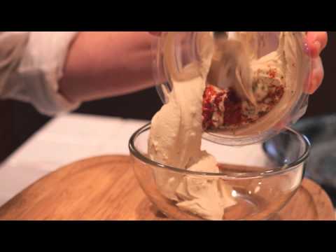 Dip Made With Hummus, Feta Cheese & Cucumbers : Healthy Greek Eats