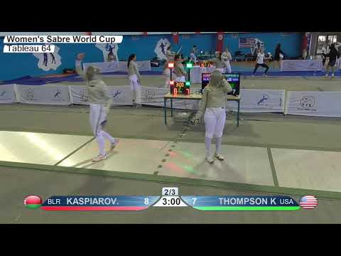 2019 471 T64 18 F S Individual Tunis TUN WC GREEN THOMPSON USA vs KASPIAROVICH BLR