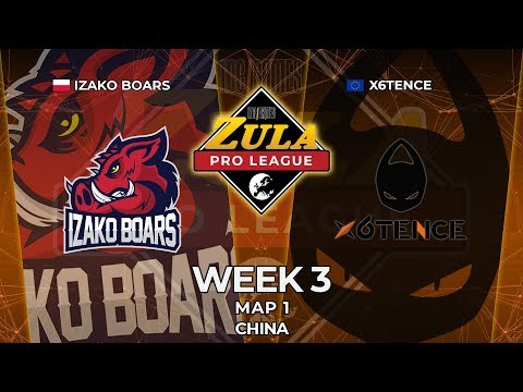 IZAKO BOARS vs X6TENCE | Map 1 | Zula Europe Pro League - Week 3