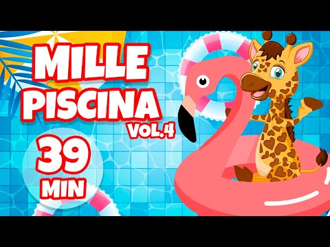 Mille Piscina Vol. 4 - Giramille 39 min | Desenho Animado Musical