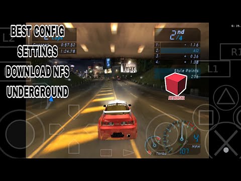 Aethersx2 Best Config Settings NFS UNDERGROUND PS2 Emulator Android Snapdragon processor