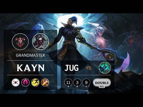 Kayn Jungle vs Hecarim - KR Grandmaster Patch 9.21