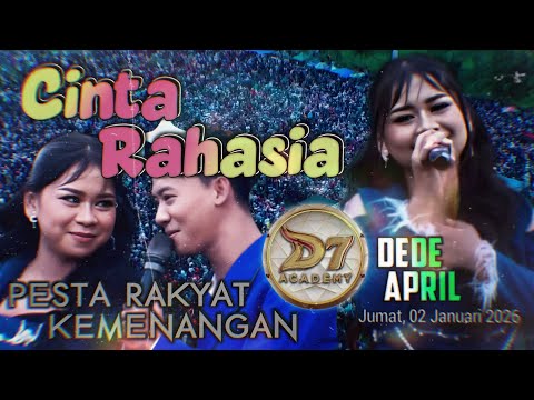 KONSER dede APRIL - Cinta Rahasia || Jumat, 2 Januari 2026