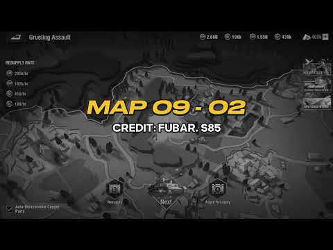 Campaign map 9-02 in Warpath v9.30