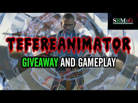 Giveaway and Gameplay! Tefereanimator in Core Set 2021 Standard (Mtg Arena)