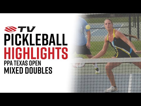 Callie Smith's All-Out Attack Pickleball Highlight - PPA Texas Open Mixed Doubles