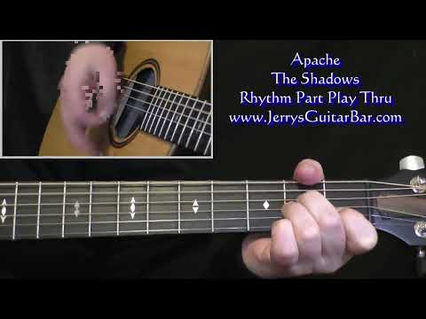 The Shadows Apache | Rhythm Guitar Play Thru