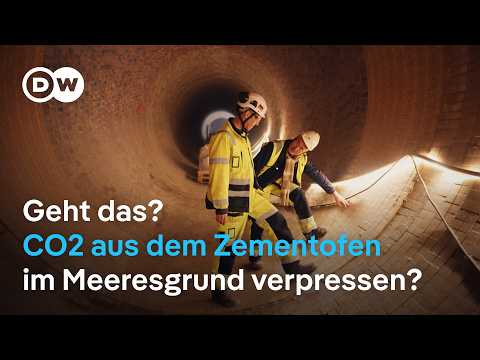 Erstes Zementwerk der Welt presst CO2 in den Meeresboden