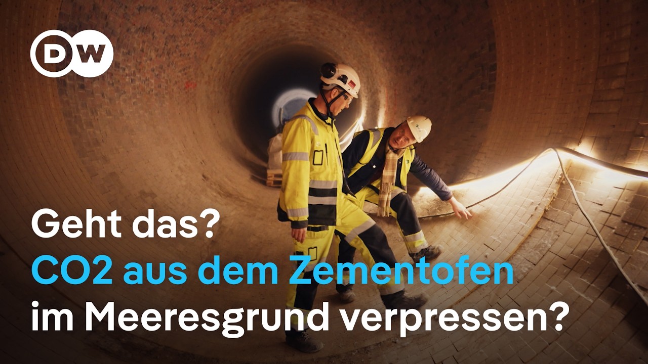 Erstes Zementwerk der Welt presst CO2 in den Meeresboden