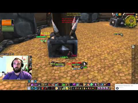 Warlords of Draenor (Beta) - Feral Druid vs Windwalker Monk Duel - Level 100 WoW PvP