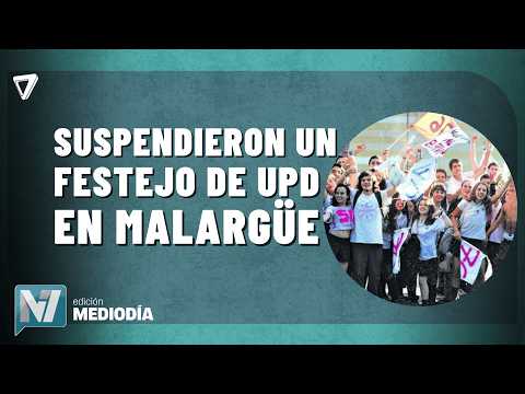 Suspendieron un FESTEJO de UPD en Malargüe por consumo de ALCOHOL