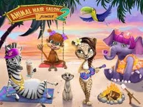 Jungle Animal Hair Salon 2 | صالون شعر الغابة للحيوان 2 | Джунгли Животные Парикмахерская 2