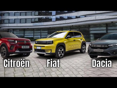 2025 Fiat Grande Panda vs. Dacia Sandero vs. Citroën C3 – Welcher ist der beste?