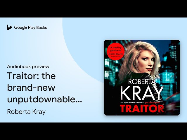 Vídeo relacionado con Traitor: the brand-new unputdownable gangland thriller (English Edition)